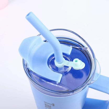 gobelet a paille en plastique ensemble 3 en 1