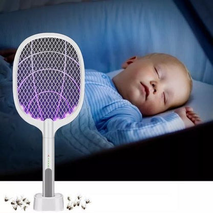 raquette anti-moustiques électrique rechargeable
