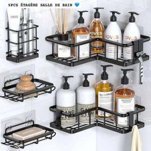 étagère de douche 5 en 1