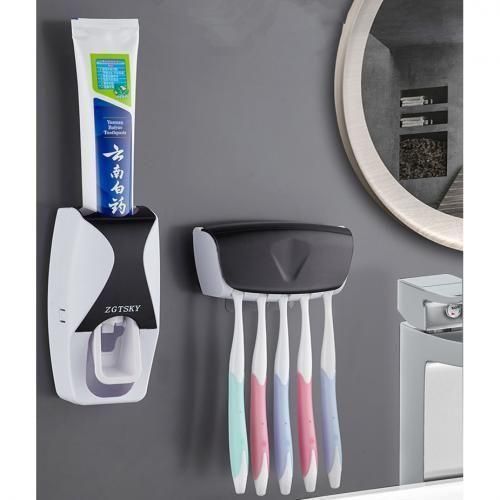 Distributeur de patte dentifrice et brosse à dent