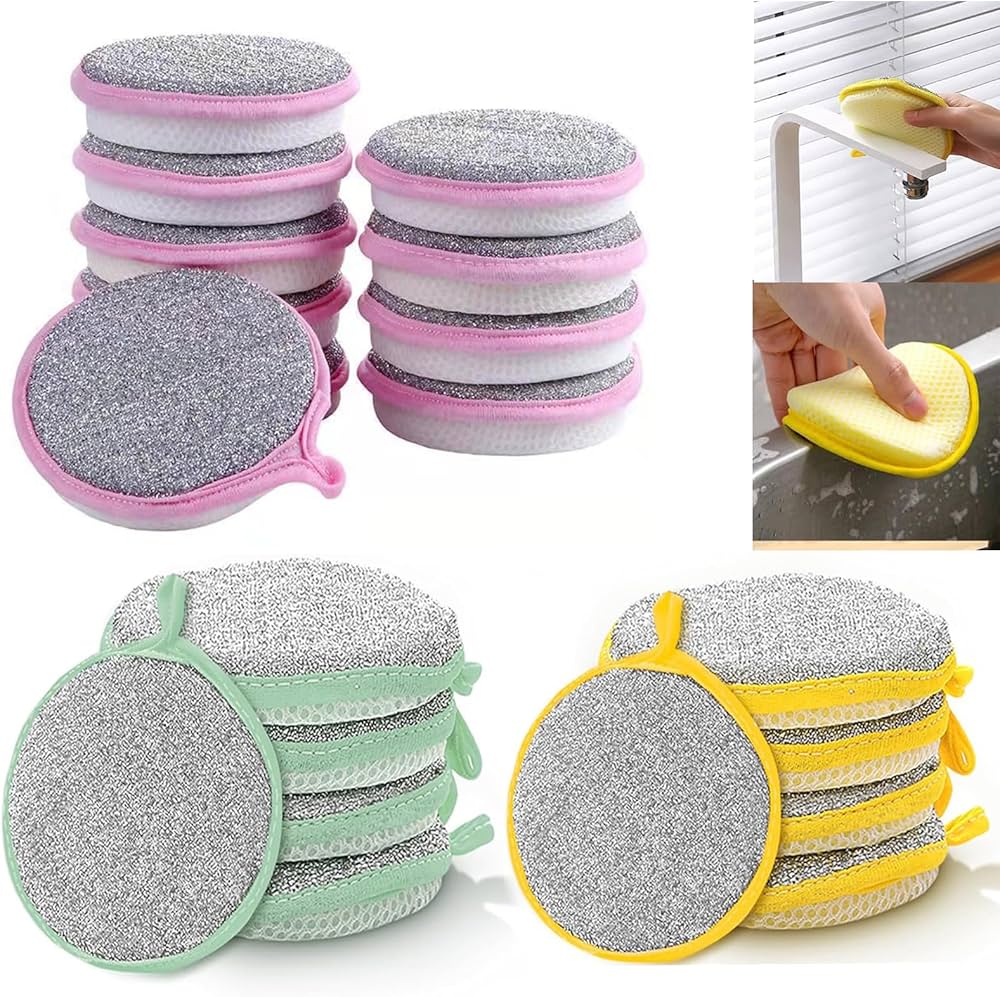 éponge de cuisine- lot de 5 piièces