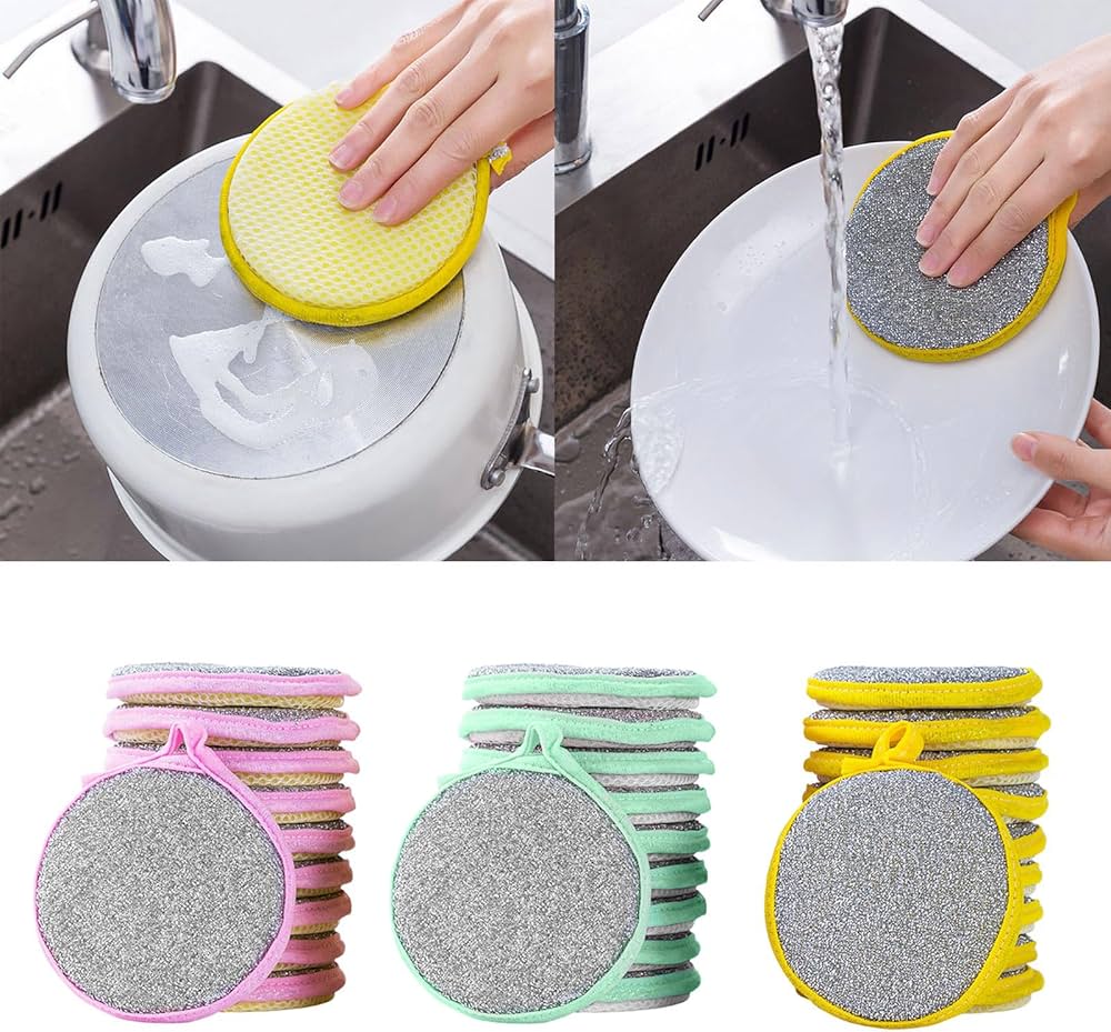 éponge de cuisine- lot de 5 piièces