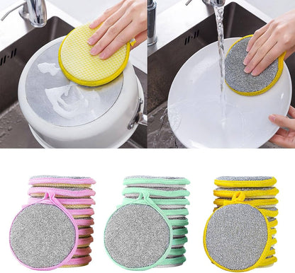 éponge de cuisine- lot de 5 piièces