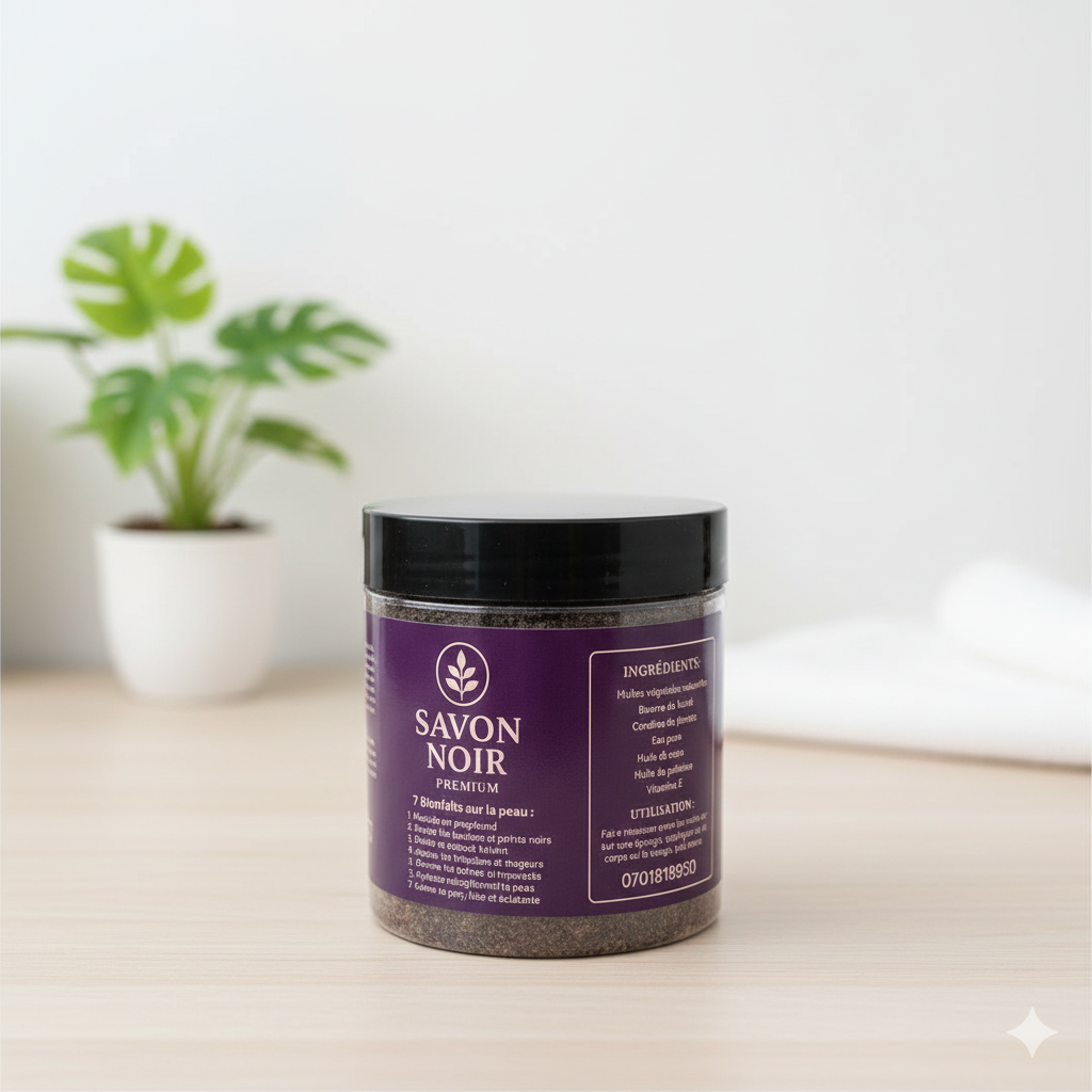 Savon noir premium