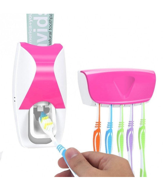 Distributeur de patte dentifrice et brosse à dent