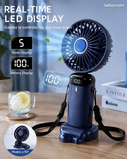 mini ventilateur portable rechargeable