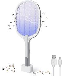 raquette anti-moustiques électrique rechargeable