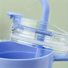 gobelet a paille en plastique ensemble 3 en 1