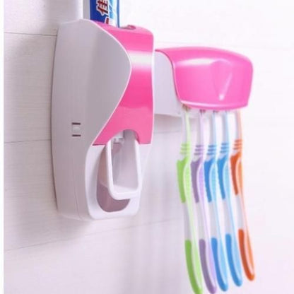 Distributeur de patte dentifrice et brosse à dent